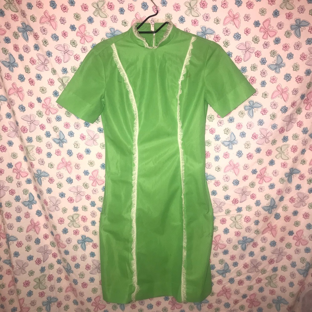 vintage neon dress!